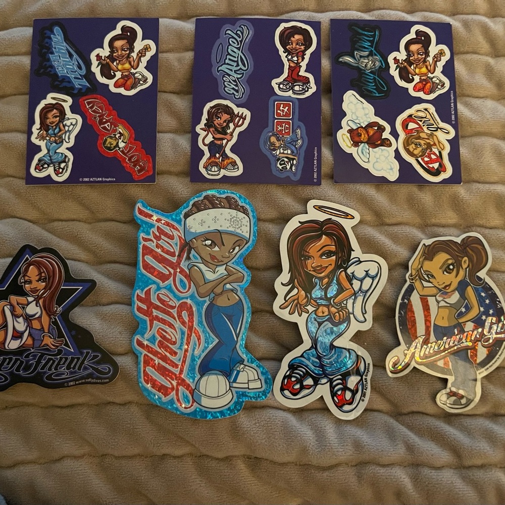 Y2K stickers